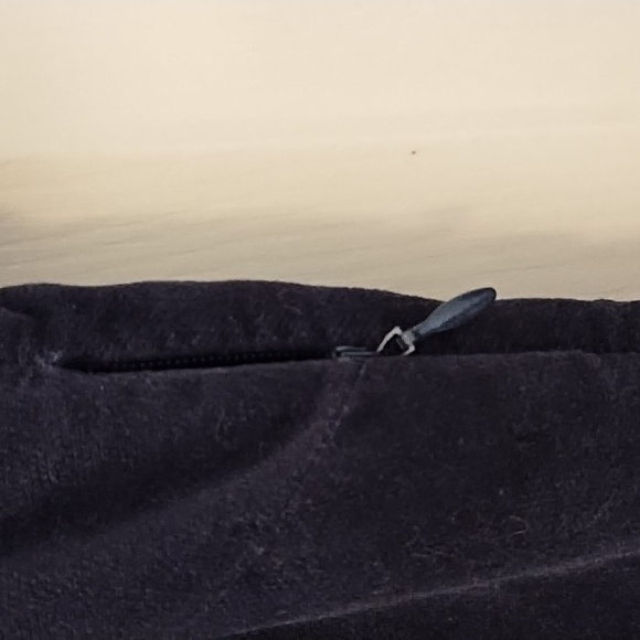 Boden Navy 100% Cotton Velvet Midi Dress W/ Embroidery Detail - Picture 5 of 11